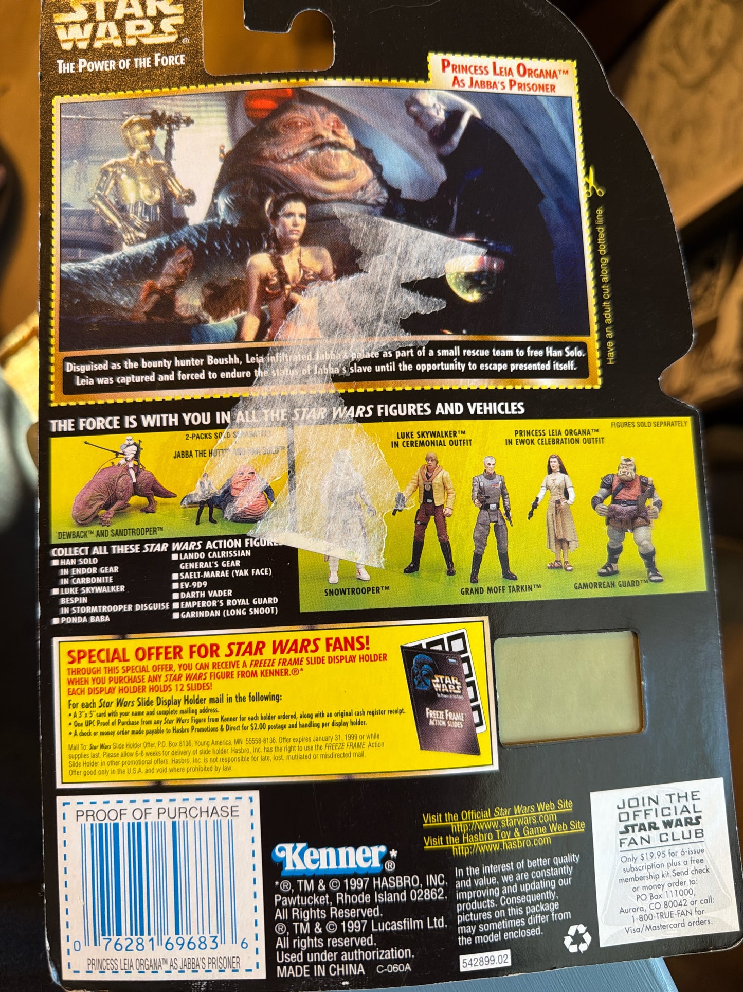 Star Wars Princess Leia Organa as Jabba’s