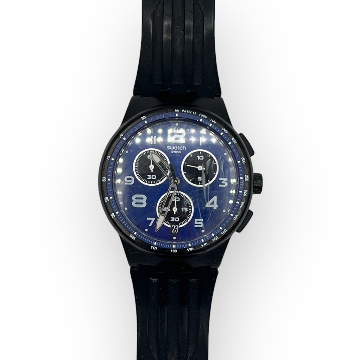 Swatch Watch Nitespeed SUSB402 Chrono – RetroMofo - Main Image