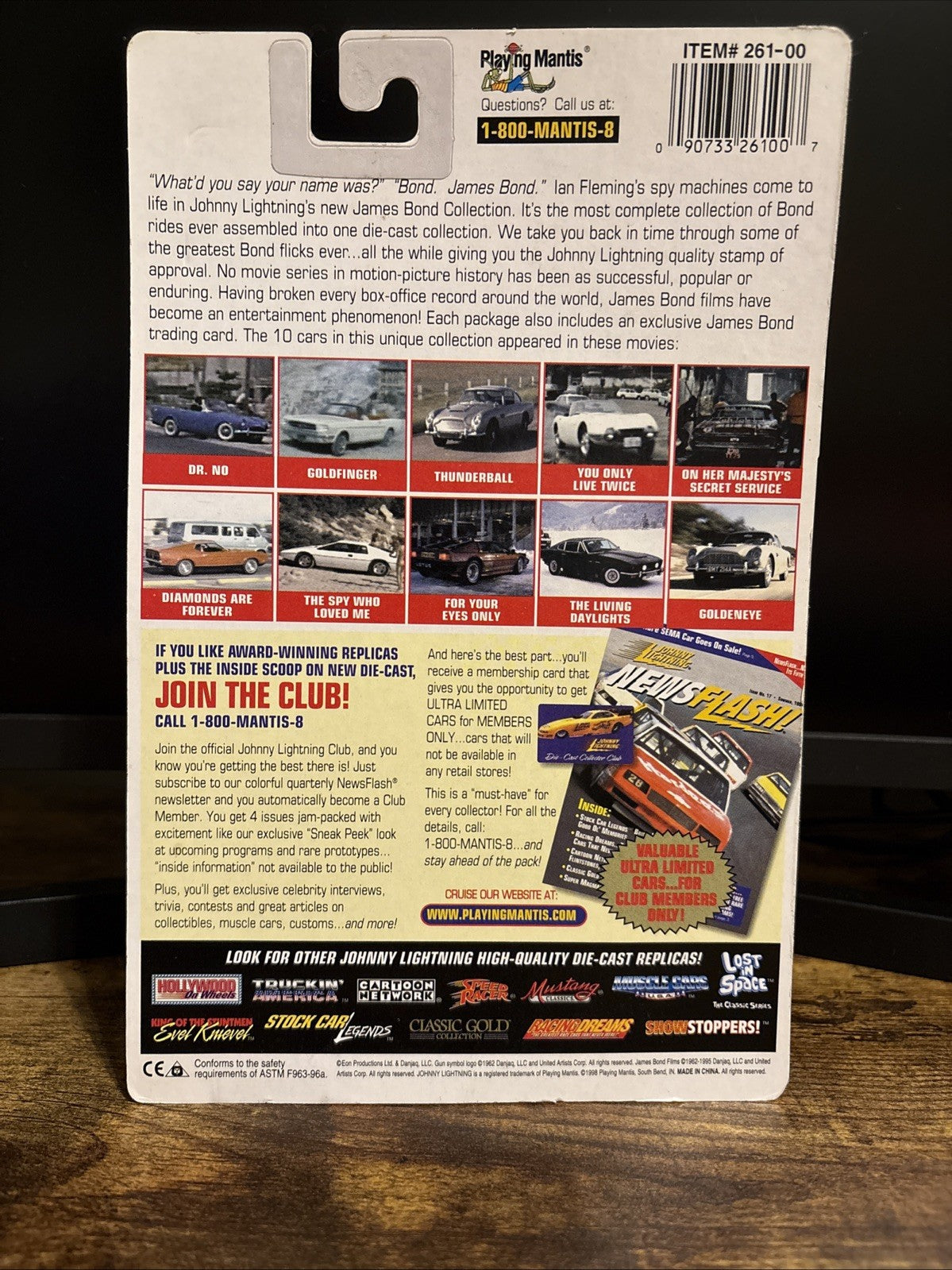 Johnny Lightning James Bond 007 Diecast Cars. “For Your Eyes Only” And “Dr.No”