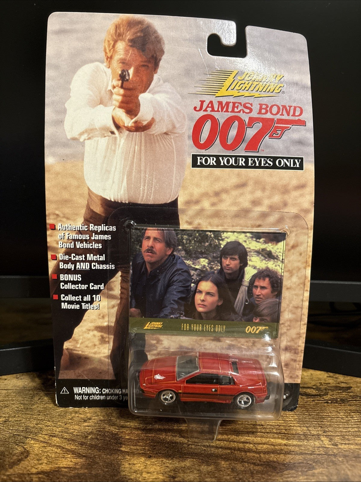 Johnny Lightning James Bond 007 Diecast Cars. “For Your Eyes Only” And “Dr.No”