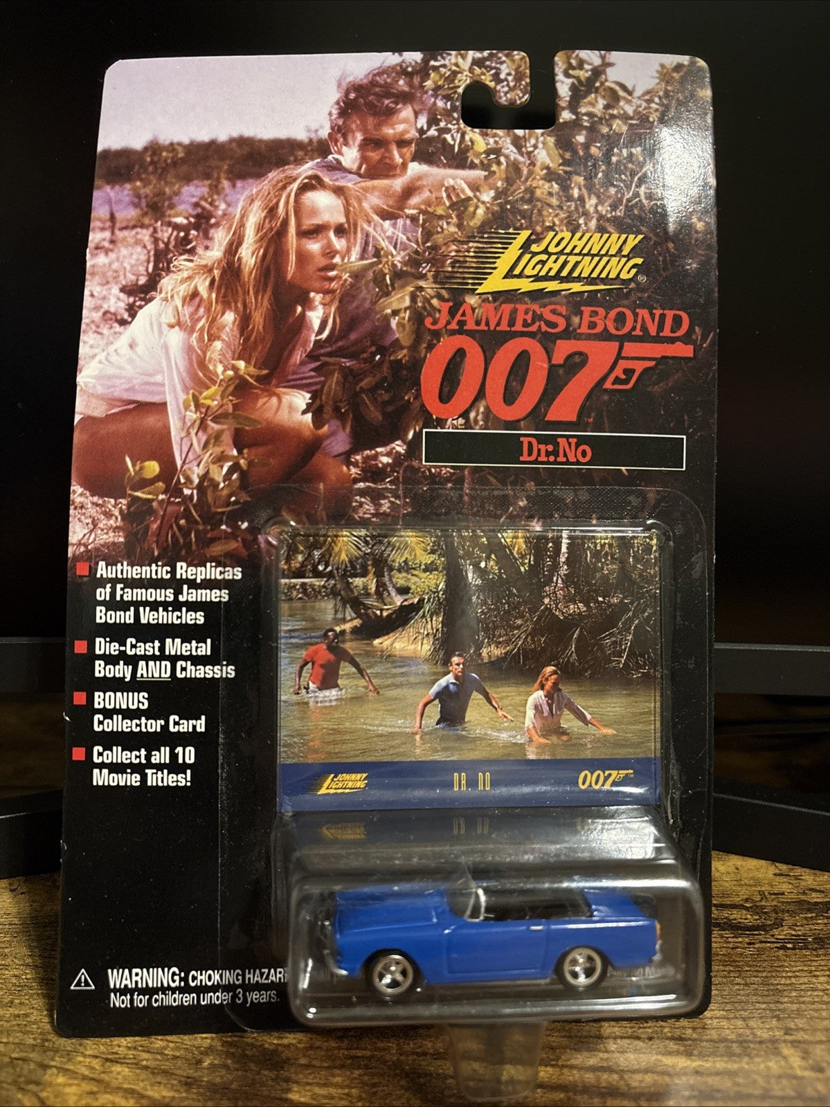Johnny Lightning James Bond 007 Diecast Cars. “For Your Eyes Only” And “Dr.No”