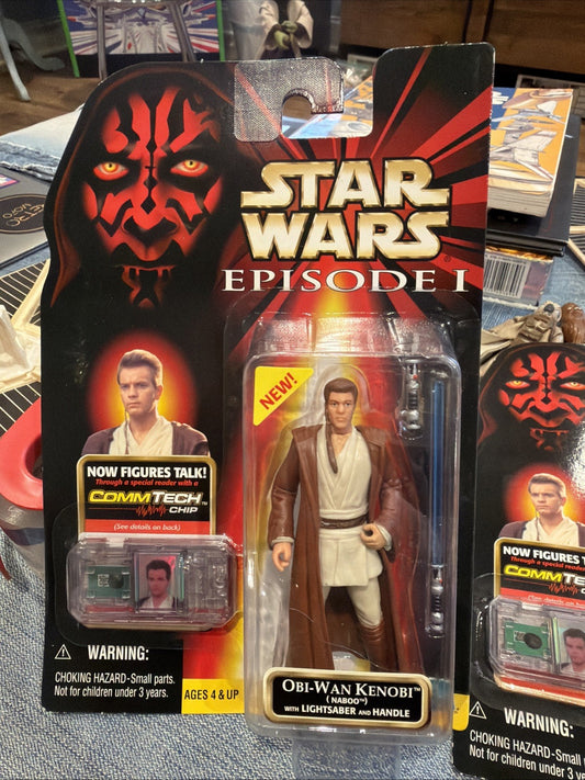Star Wars Episode I COMMTECH CHIP Obi-Wan Kenobi (Naboo)
