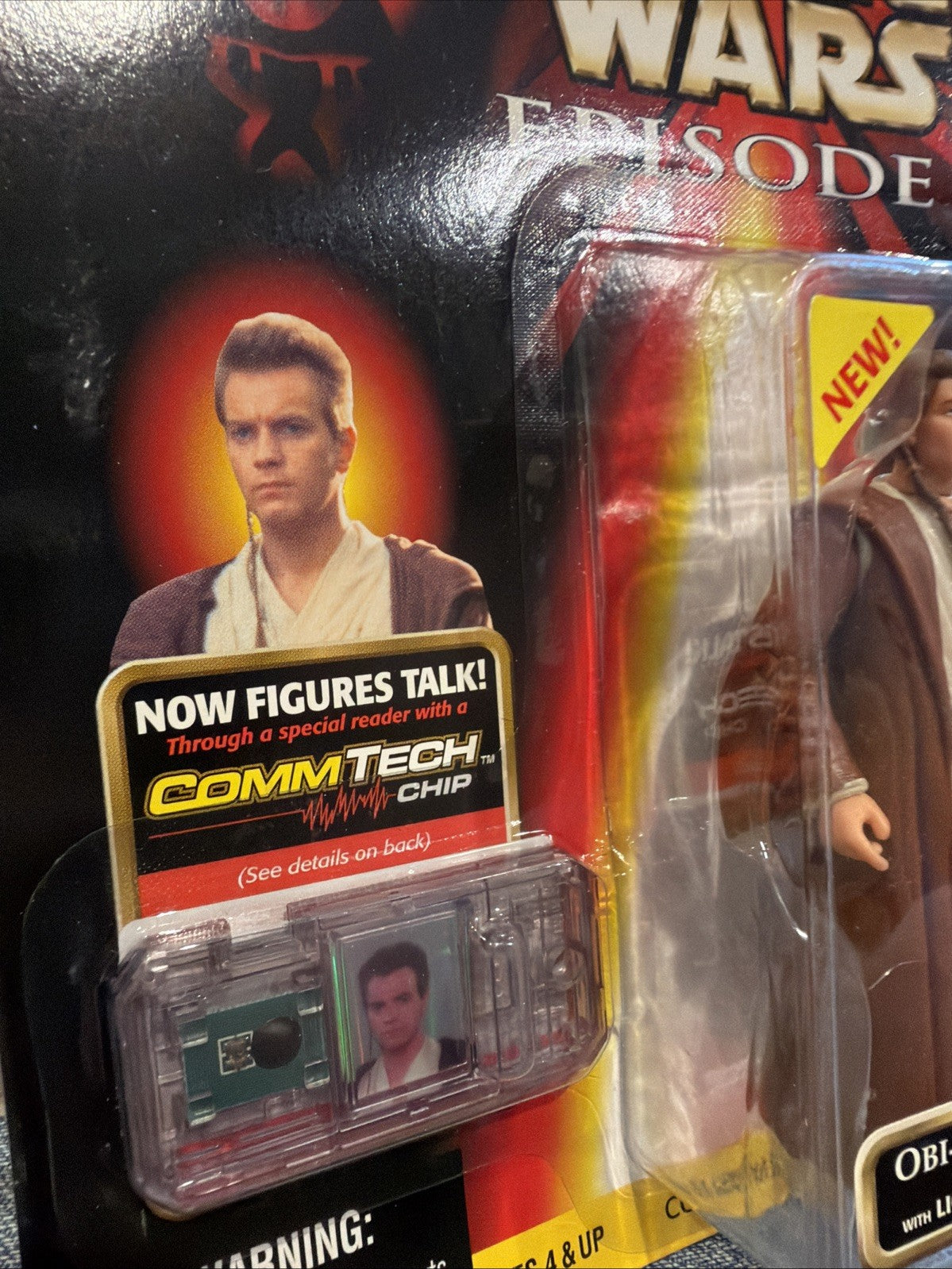 Star Wars Episode I COMMTECH CHIP Obi-Wan Kenobi (Naboo)