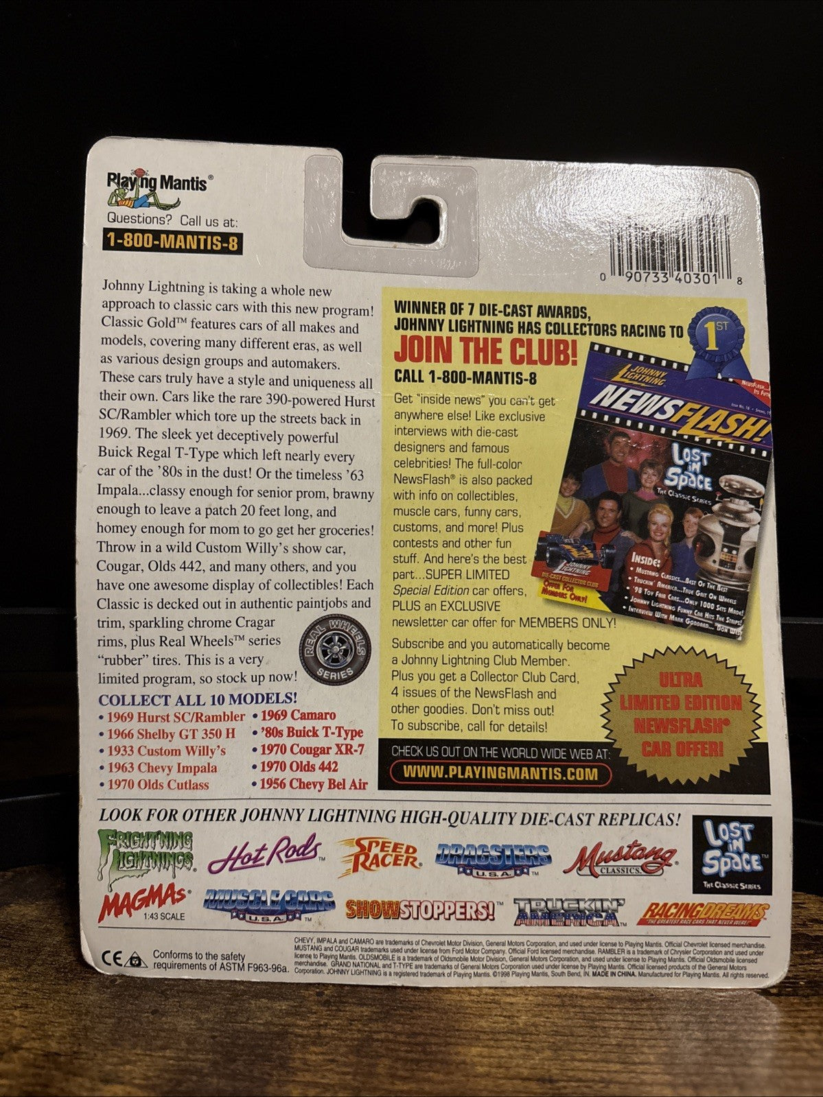 🔥Johnny Lightning Classic Gold Collection - Lot Of 4 Limited Edition Diecast.🔥