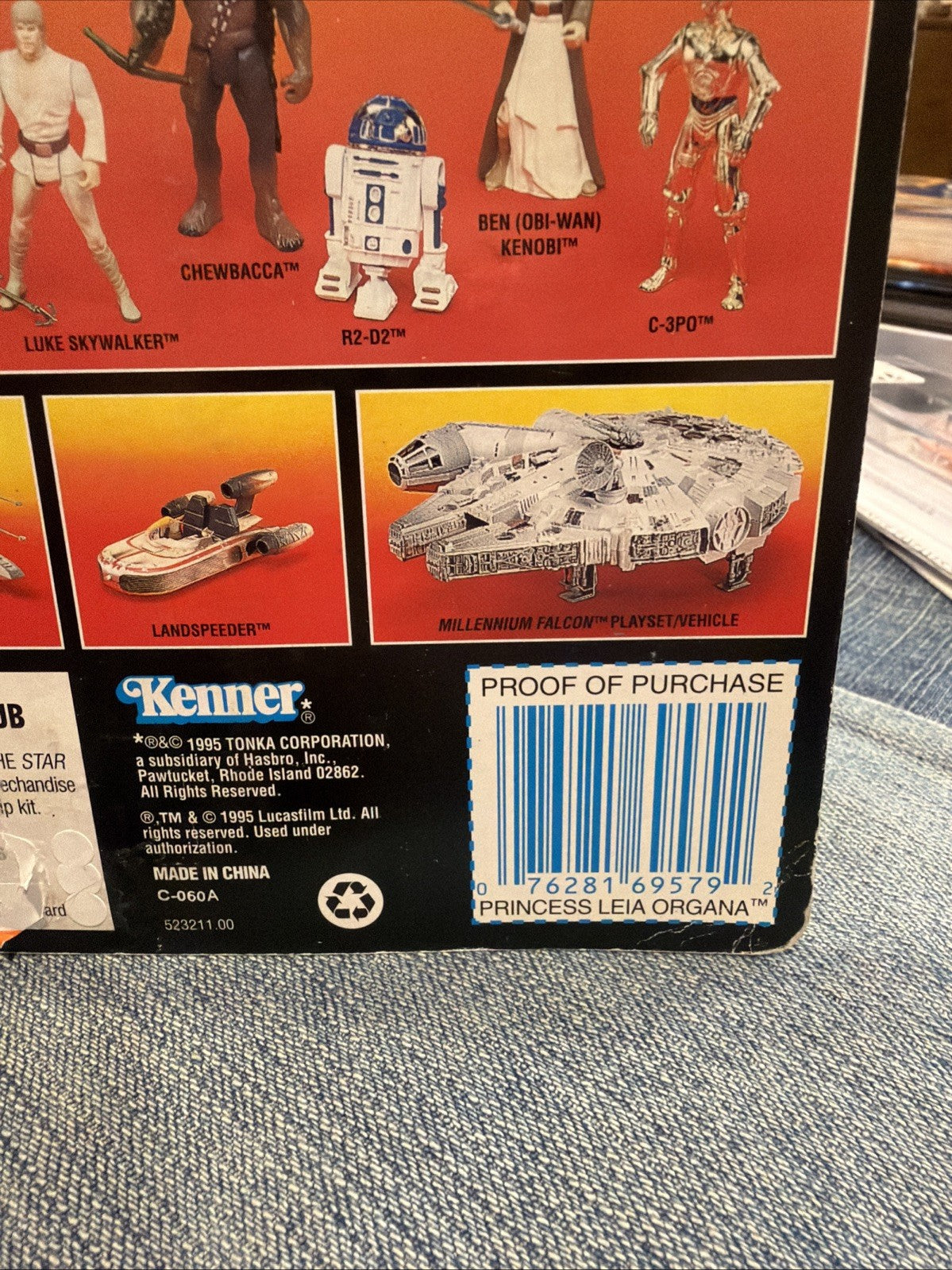 Kenner Star Wars princess Leia Organa With Laser Pistol And Assault Rifle Action