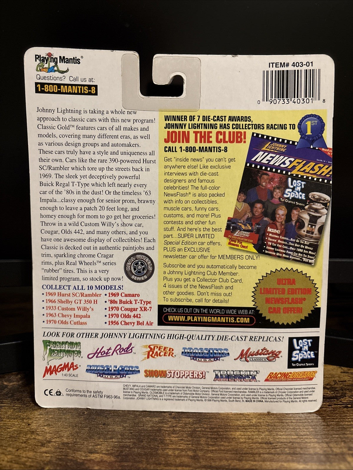 🔥Johnny Lightning Classic Gold Collection - Lot Of 4 Limited Edition Diecast.🔥