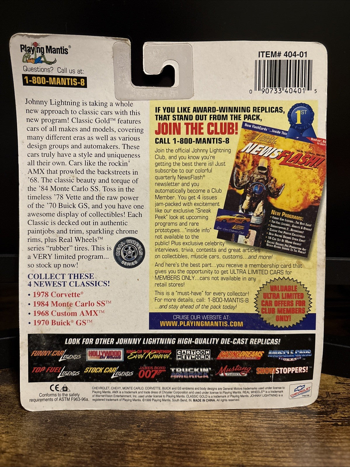 🔥Johnny Lightning Classic Gold Collection - Lot Of 4 Limited Edition Diecast.🔥