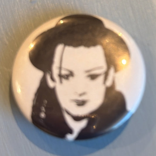 Rare, vintage Boy George pin