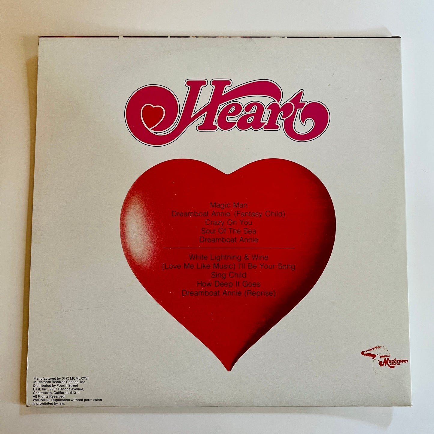 Heart - Dreamboat Annie