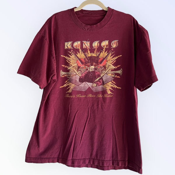 Band T-Shirt - Kansas "There's Know Place Like Home"