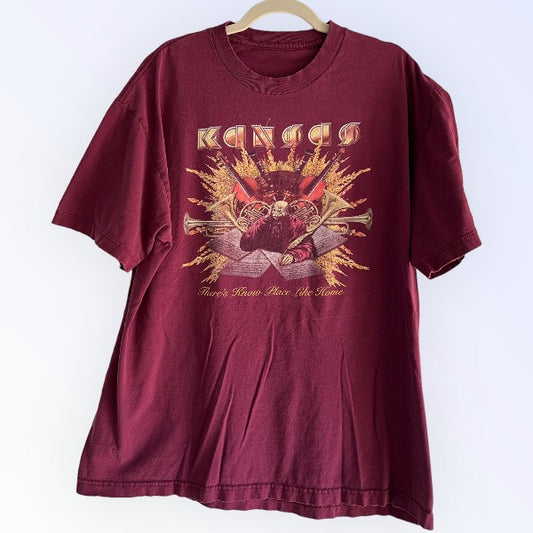 Band T-Shirt - Kansas "There's Know Place Like Home"