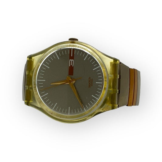 Swatch Watch - AG Quartz Swiss Gold Color (VTG Watch A2)