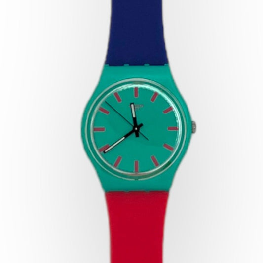 Swatch Watch - Shunbukin Tri-Color Silicone (GG215)