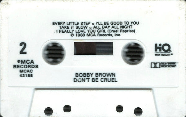 Bobby Brown ‎– Don't Be Cruel