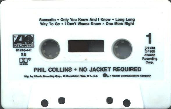 Phil Collins ‎– No Jacket Required