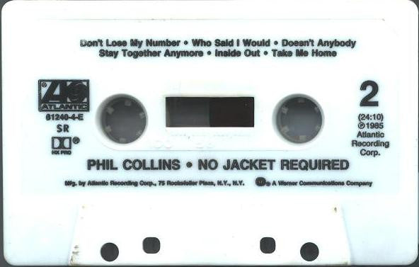 Phil Collins ‎– No Jacket Required