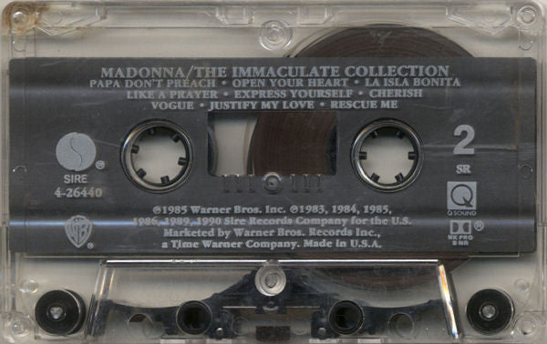 Madonna ‎– The Immaculate Collection