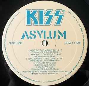 Kiss ‎– Asylum