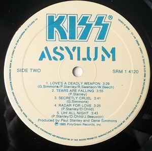 Kiss ‎– Asylum