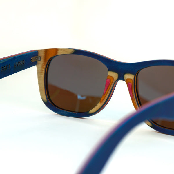 Recycled Skateboard Sunglasses