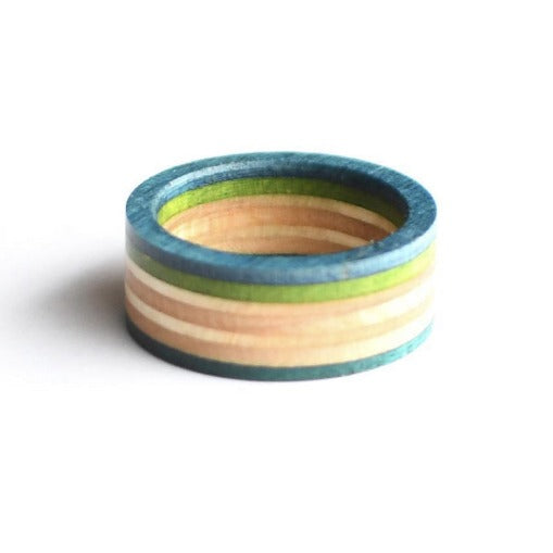 Recycled Skateboard Ring