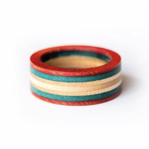 Recycled Skateboard Ring